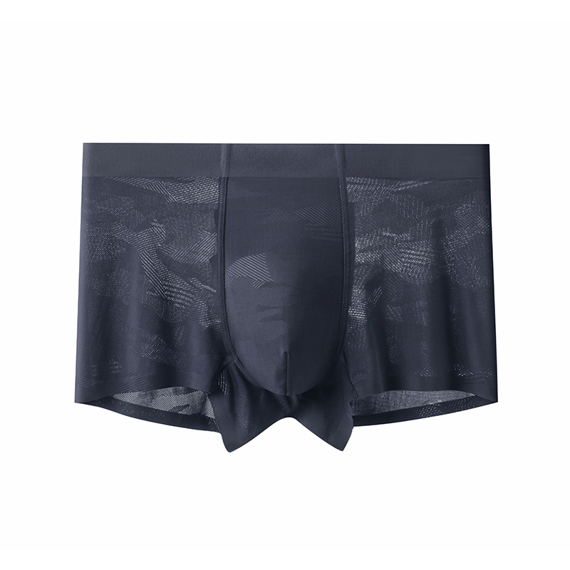 Men's Seamless Jacquard Boxer Pants